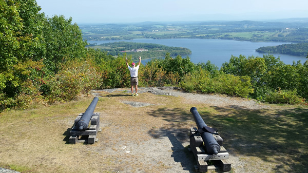 Tom at Mt. Defiance