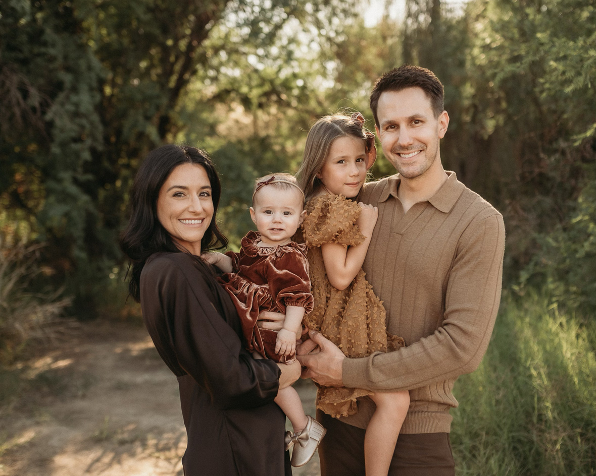 Dr. Godinsky with his family