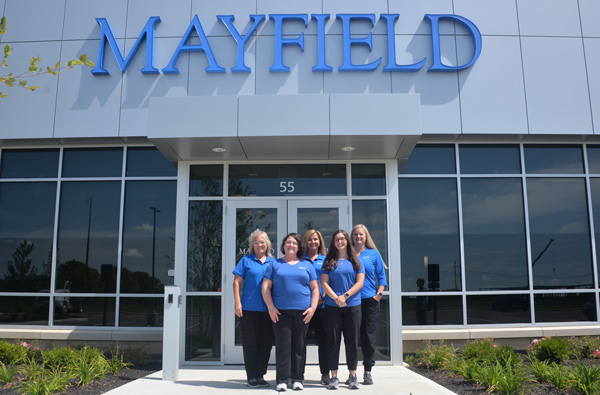 photo of Mayfield's Spingboro PT Team